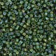 Miyuki delica kralen 11/0 - Transparent olive ab DB-1247